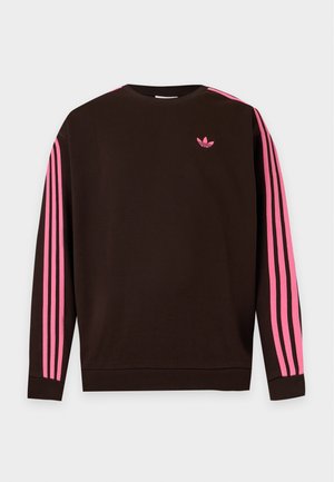 adidas Originals, CREW - Sweatshirt - aurora coffee/lucid pink