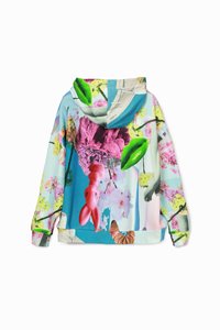 Desigual AIRPLANE LACROIX - Majica s kapuljačom i patentnim zatvaračem - tutti fruti