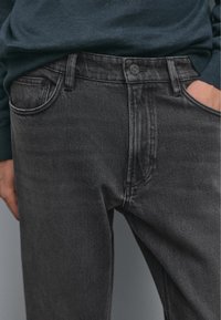Massimo Dutti SLIM FIT - Jeans slim fit - dark grey