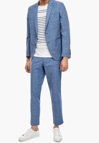 s.Oliver BLACK LABEL Kalhoty - blue