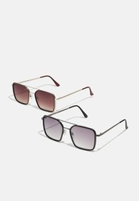 Jack & Jones - JACMATTY SUNGLASSES 2 PACK - Lunettes de soleil - black/brown stone Image miniature 1