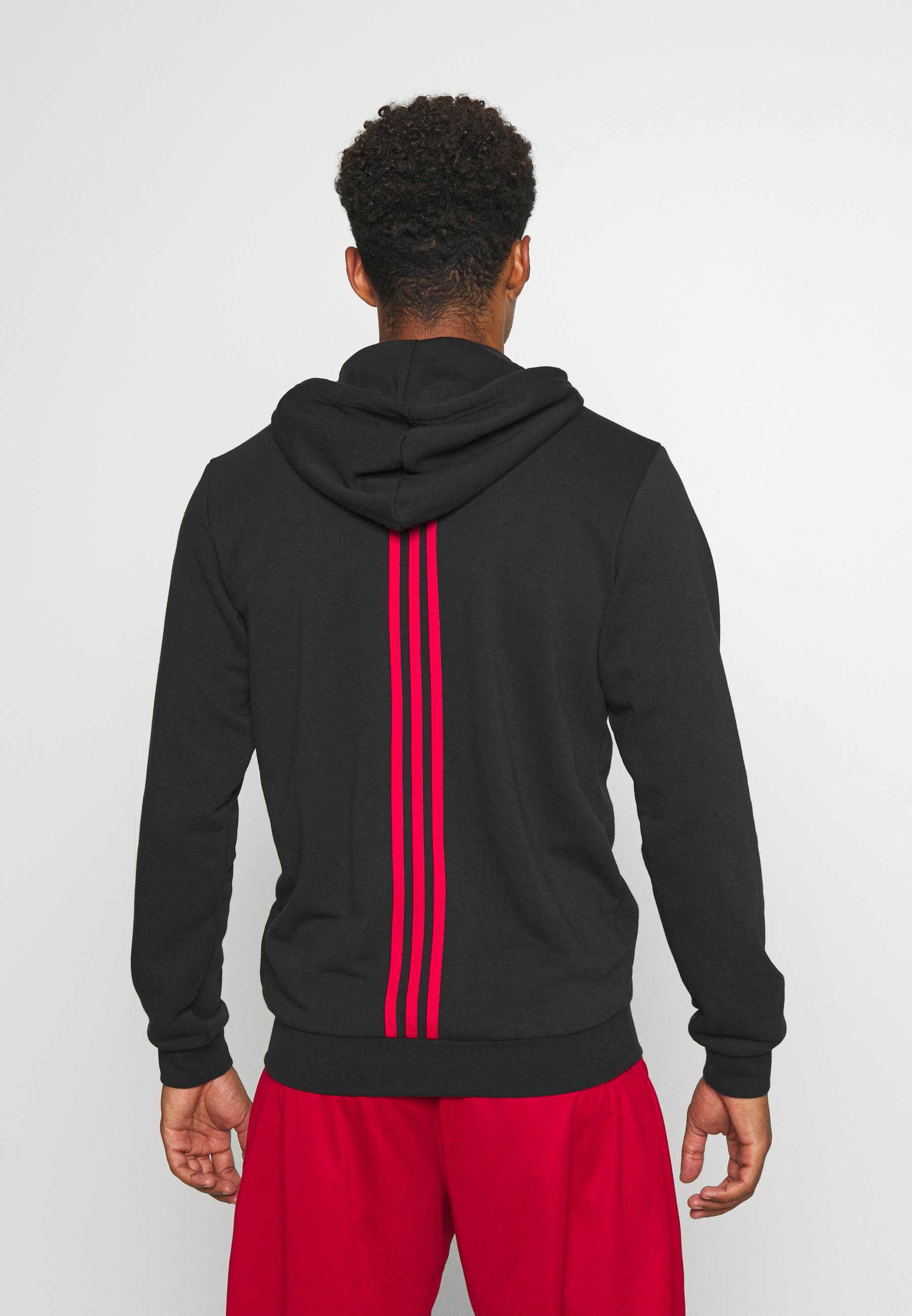 adidas Performance AJAX AMSTERDAM SPORTS FOOTBALL HOODED JACKET -  Vereinsmannschaften - black/schwarz - Zalando.de