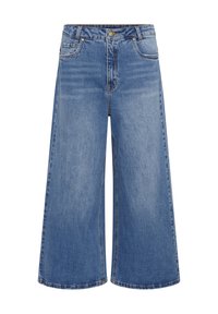 Wide leg - medium blue wash