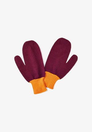 FALKE Fäustling - dark mauve