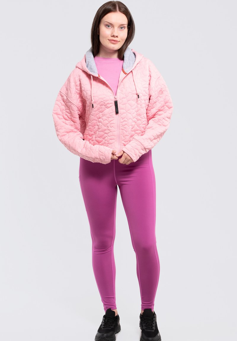 icepeak Sweater met rits donkerroze