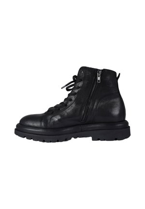 Stivaletti stringati - black