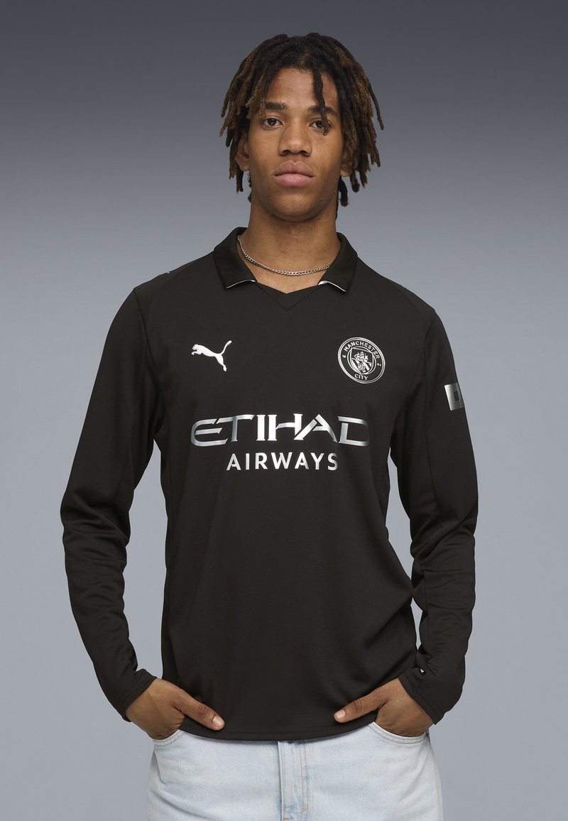 Maillot Manchester City Produit Officiel - Chemise Coton Bleu Marine Homme Taille M