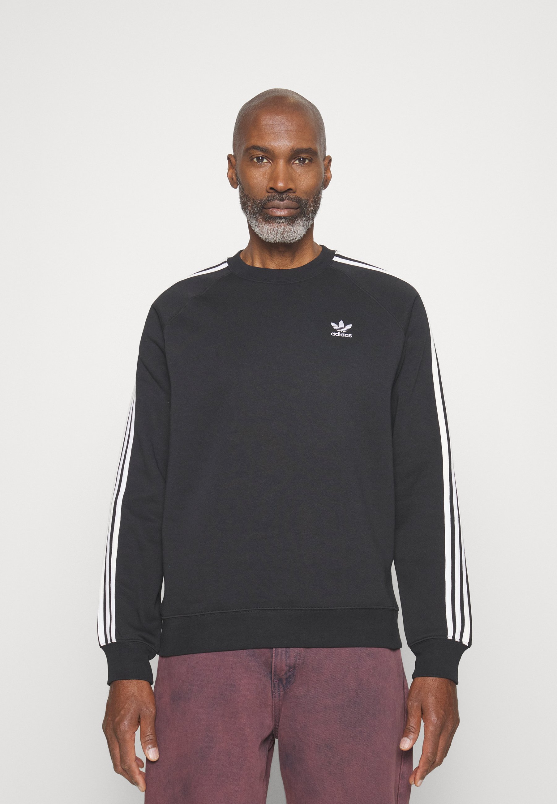 adidas Originals ADICOLOR CLASSICS 3-STRIPES - Sweatshirt - black/schwarz