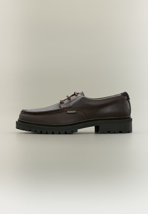 Barbour, PAXTON APRON DERBY SHOE - Παπούτσια με κορδόνια - dark brown