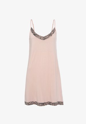 LASCANA Nightie - rosa anthrazit gemustert