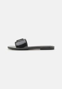 Calvin Klein Jeans FLAT SLIDE - Ciabattine - black