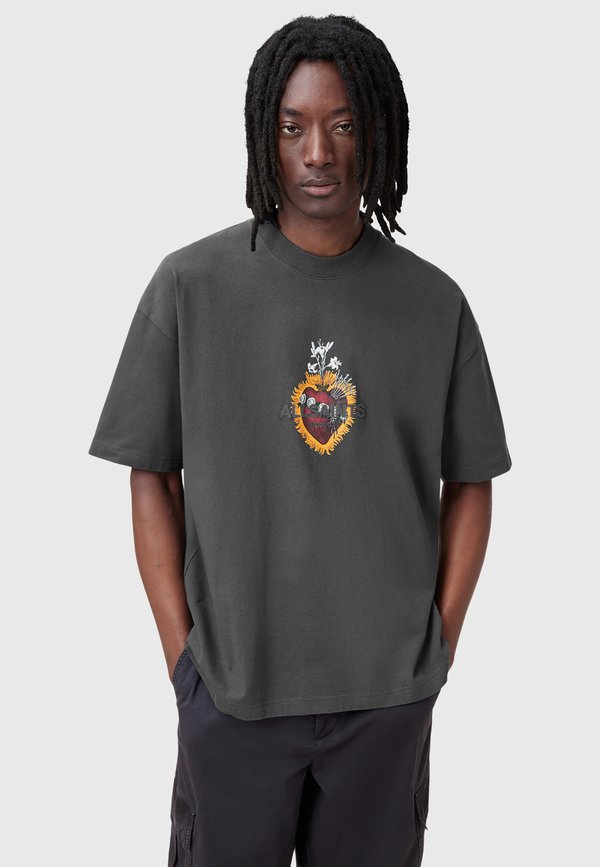 HEARTFELT SS CREW - Print T-shirt