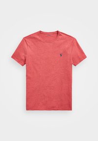 CUSTOM SLIM FIT JERSEY CREWNECK T-SHIRT - T-Shirt basic - ruby heather
