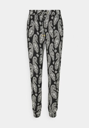 AMBER PANTS - Pantaloni - black