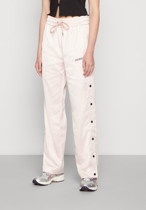 FUBU CORPORATE TRACK PANTS - Tracksuit bottoms - pink