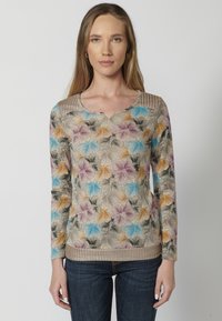 Koroshi LONG SLEEVE - Pluus - beige