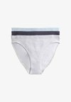 3 PACK SEAMLESS HIGH KNICKERS - Briefs - grey mix