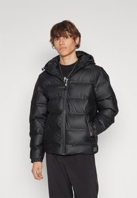 Jack & Jones - JCOELEMENTS  - Žieminė striukė - black Miniatiūros vaizdas 1