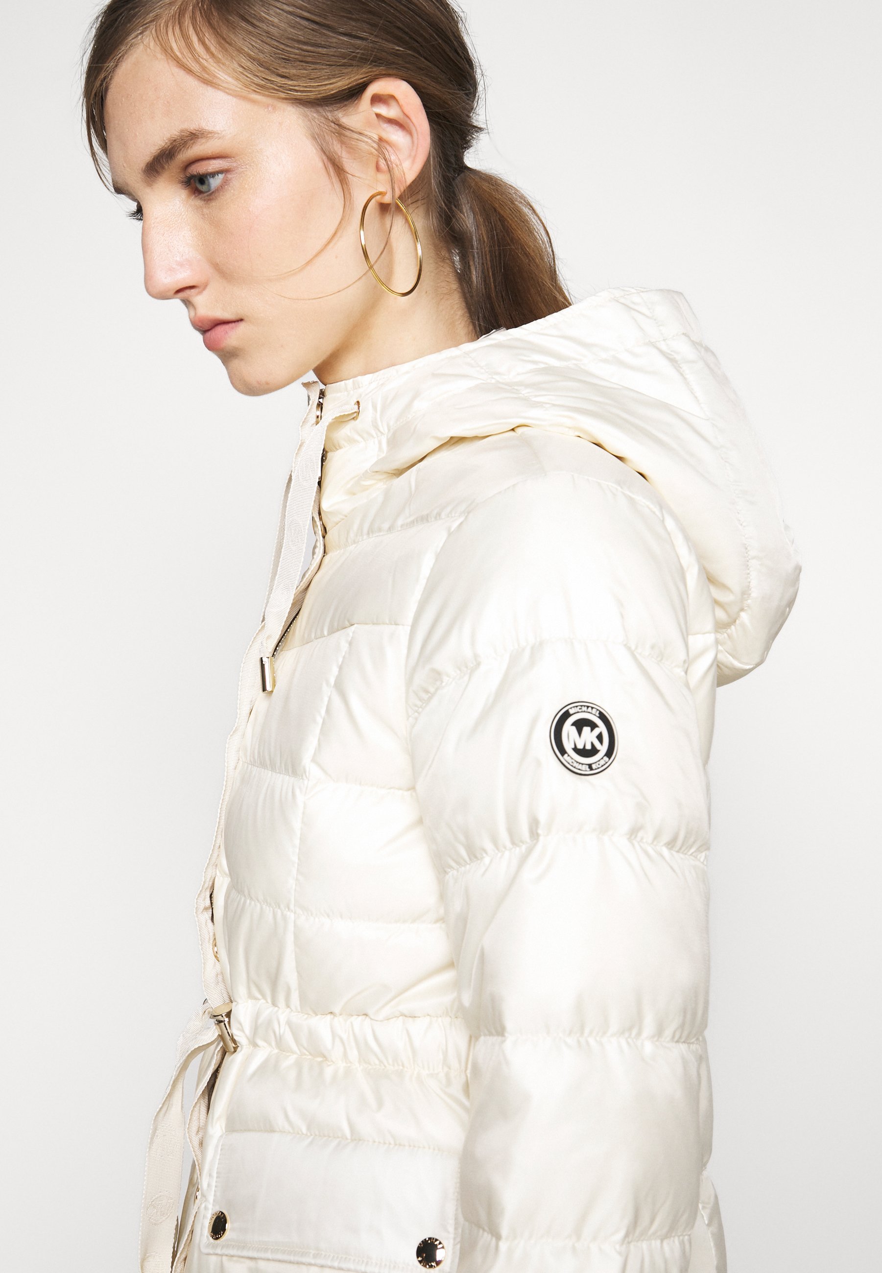 michael kors white down jacket