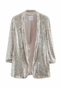 SEQUIN-REGULAR FIT - Blazer - silver