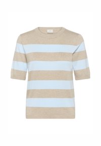Ikke valgt, feather mel/light blue stripe