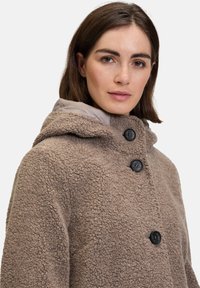 Gil Bret À CAPUCHE - Kurzmantel - braun melange