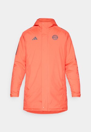 adidas Performance FC BAYERN MUNICH WINTER COAT - Wintermantel - easy coral