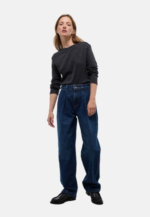 PINCE EN - Jean boyfriend - stone denim