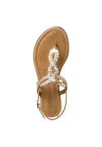 Tamaris Sandales tongs - light gold