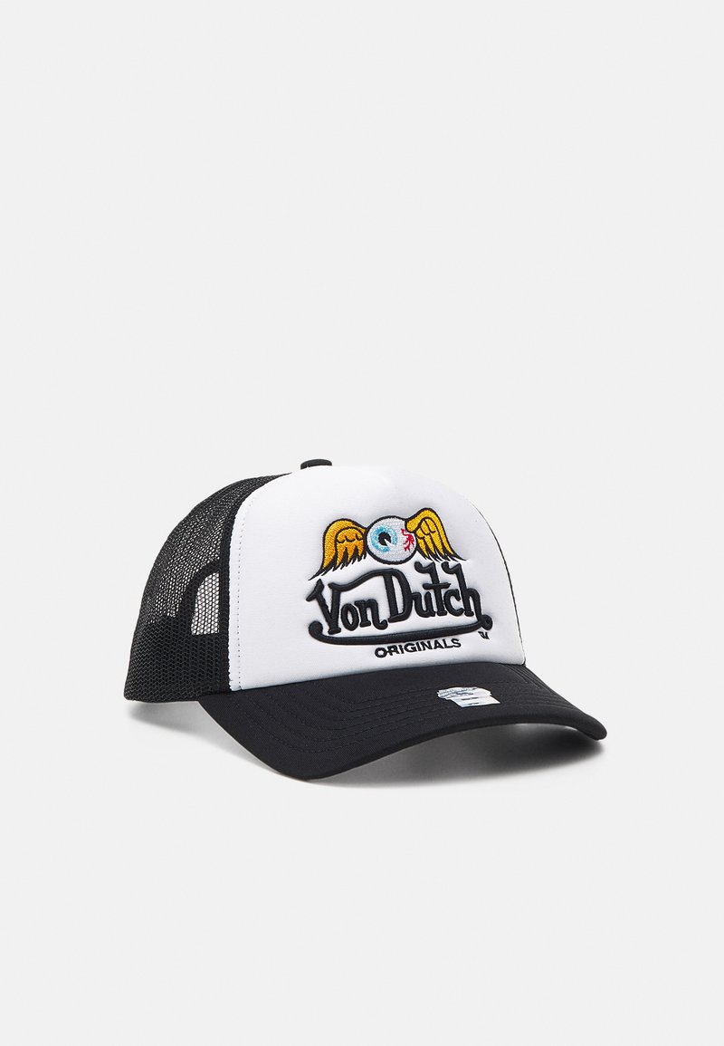 Von Dutch - TRUCKER BAKER UNISEX - Casquette - white/black, Agrandir