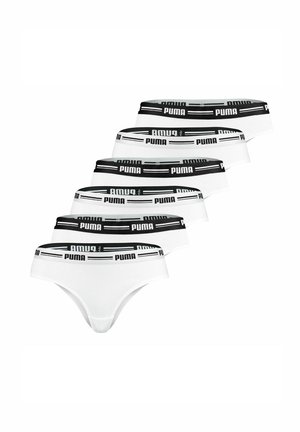 SOFT GUMMIBUND LOGO 6ER PACK - Slip - weiß