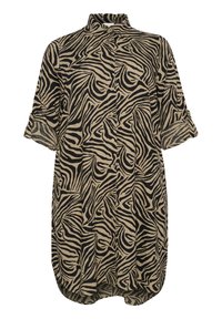 Unselected, chinchilla black animal print