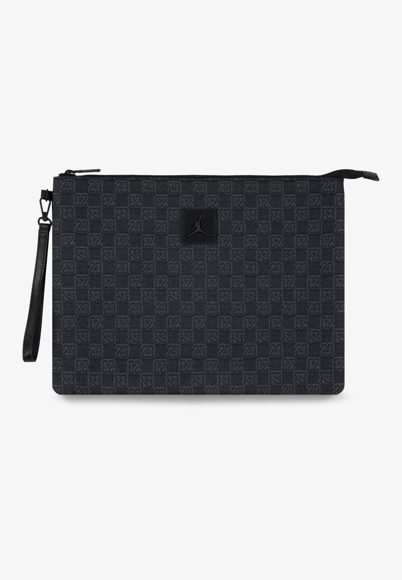 Jordan MONOGRAM POUCH MEDIUM - Handbag - black - Zalando