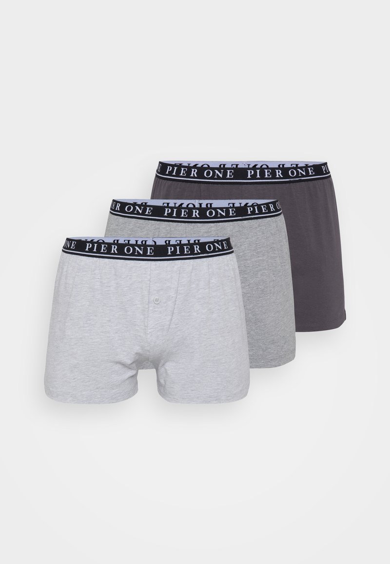 Pier One Boxershorts donkergrijs Pier One Boxershorts donkergrijs