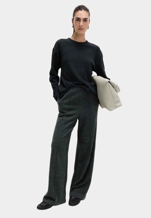 WIDE LEG  - Bukser - charcoal