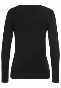 LASCANA V-AUSSCHNITT - Maglione - schwarz