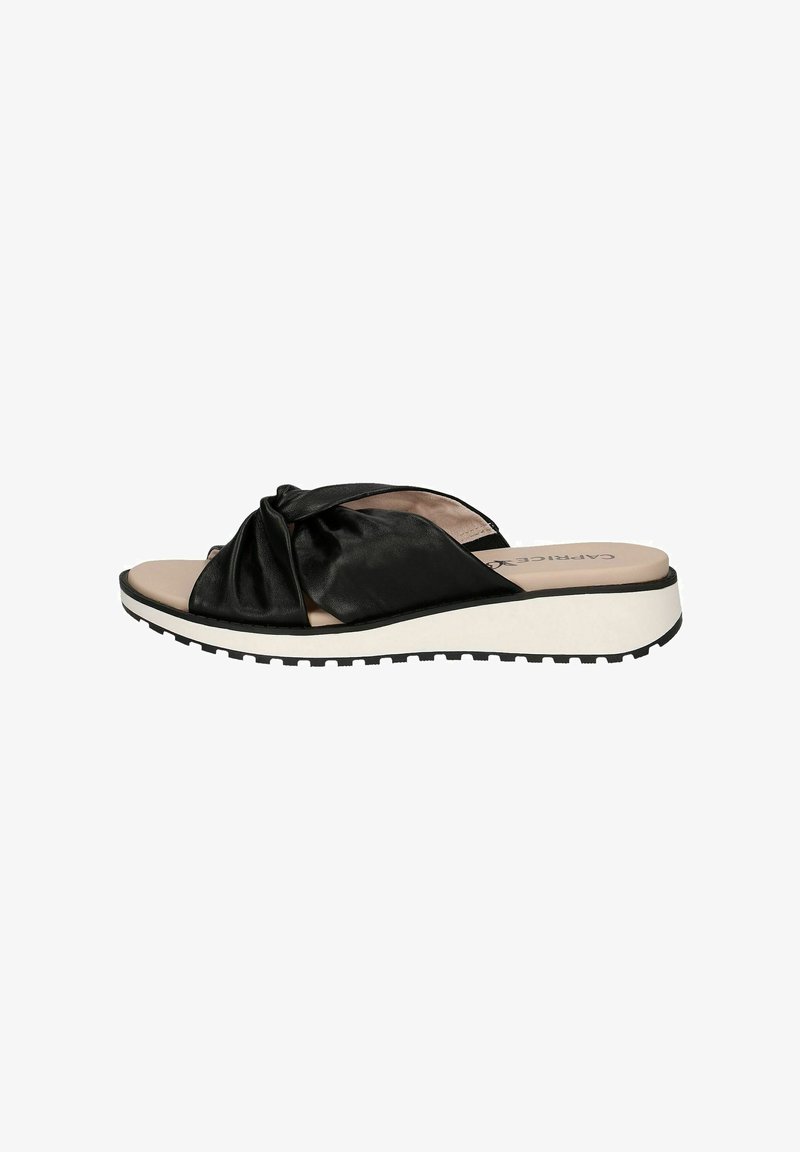 Caprice Papuci - black nappa