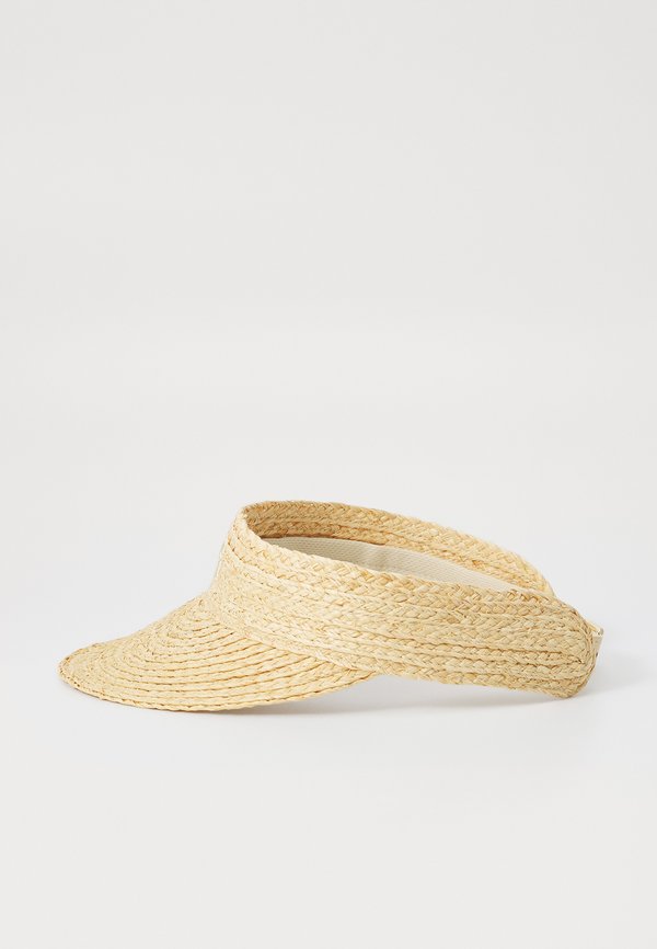 SUMMER SHOP VISOR - Cap - natural raffia4