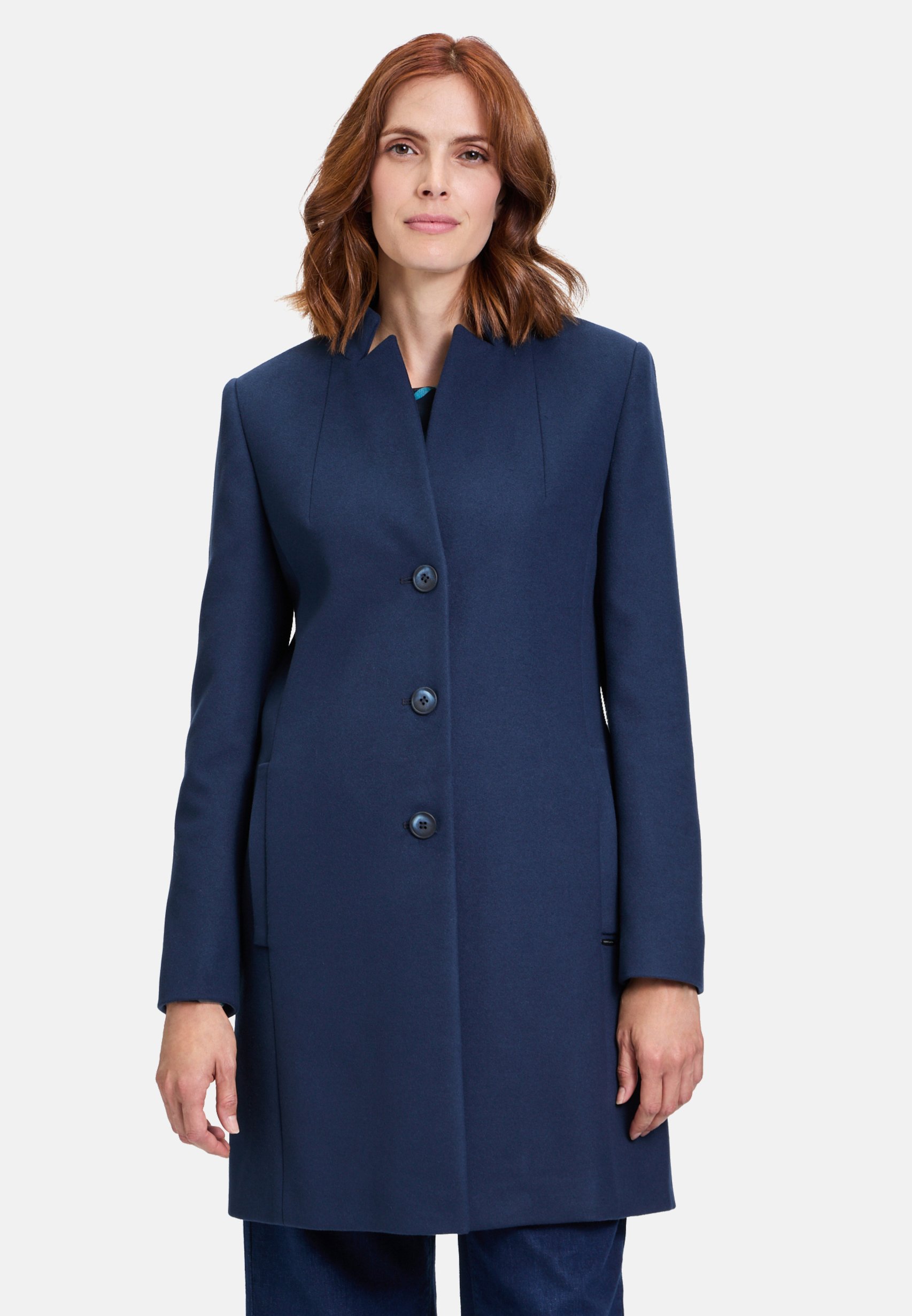 Betty Co MIT KNÖPFEN Kurzmantel navy blue/blau Zalando