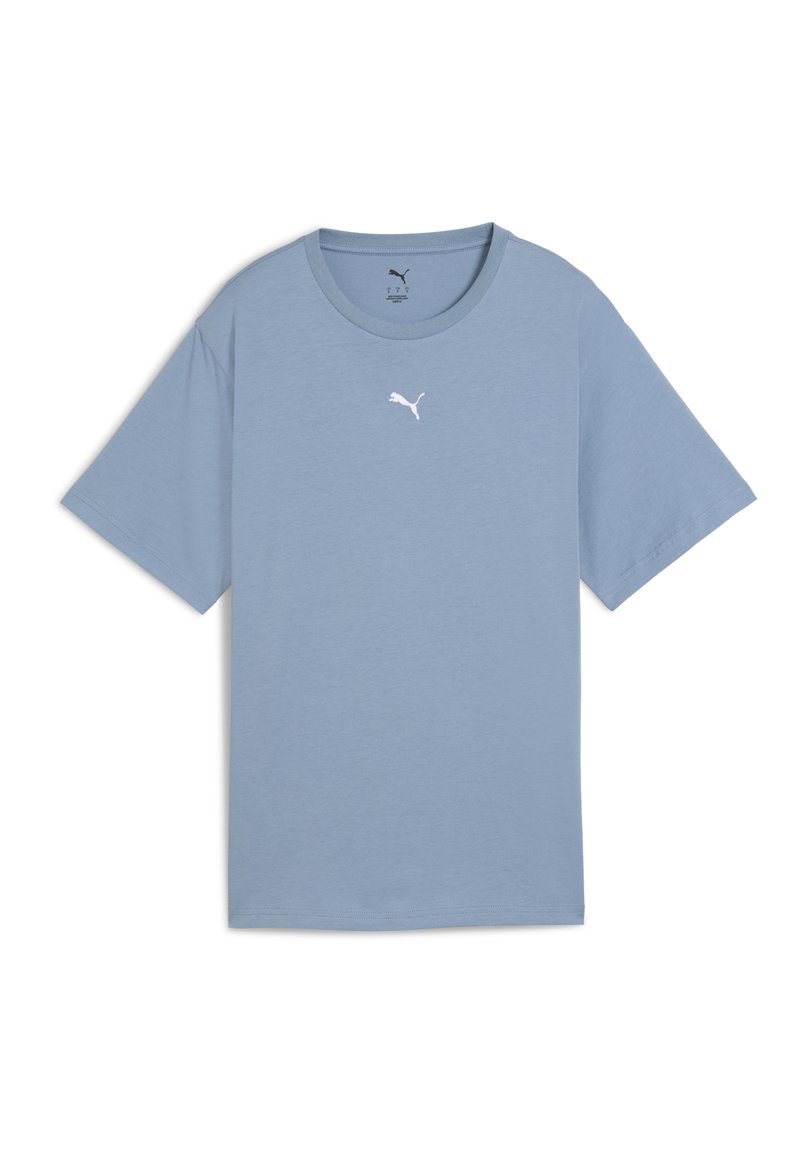 Puma T-shirt basic blauw Puma T-shirt basic blauw