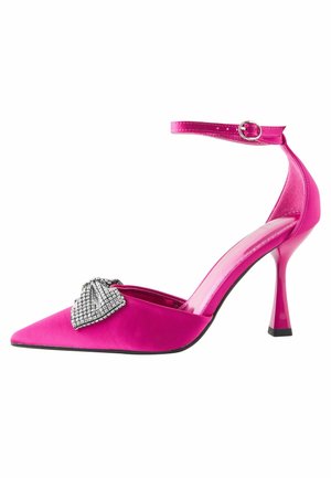 FOREVER COMFORT BOW POINT TOE HEELS  - Klasszikus sarkú cipők - pink