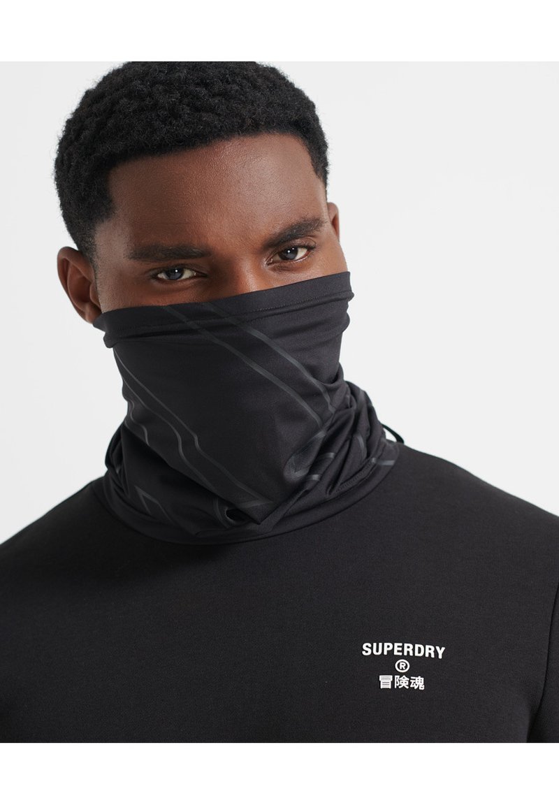 Superdry SPORT SNOW TUBE Scarf black Zalando.co.uk