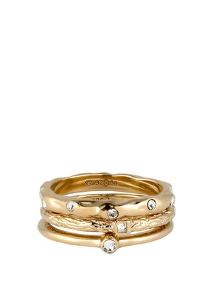 ELEGANT SPARKLING STACK - MIT KRISTALLEN VON SWAROVSKI® - Bague - gold-coloured