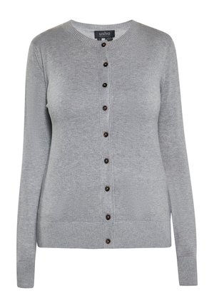 Cardigan - grau melange