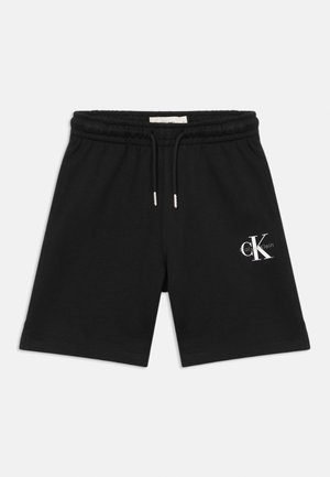 MONOGRAM RELAXED UNISEX - Shorts - black