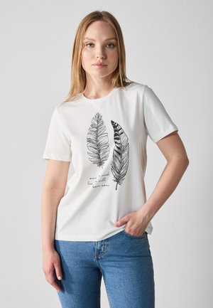 Print T-shirt - snow white
