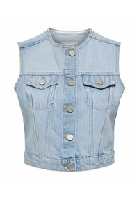 ONLFELIZ - Strukirani kaput - light blue denim