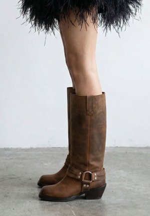 sacha, Bottes de cowboy / motard - brown