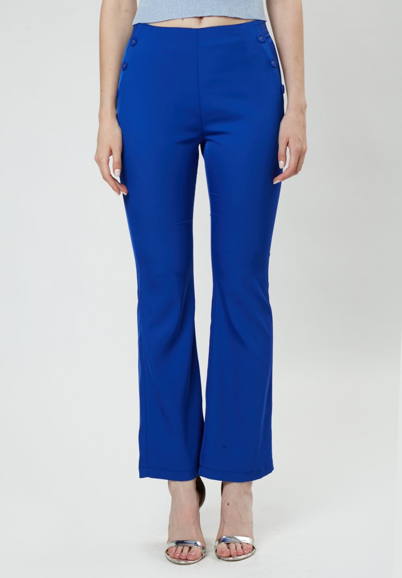 INFLUENCER FLARED - Pantaloni - royal