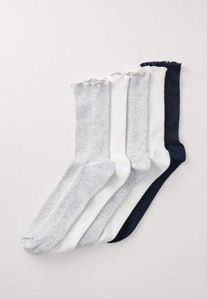 Anna Field 5 PACK - Chaussettes - blue/offwhite/grey